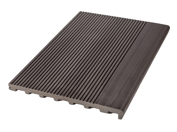 Ступень из ДПК полнотелая Deckart Optimum Венге Ступень из ДПК полнотелая Deckart Optimum Венге