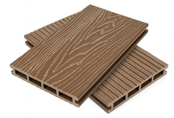 Террасная доска из ДПК Altay Decking 3D 150х24 мм Орех